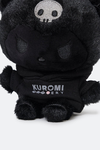 GROCERY | KUROMI GROCERY EXCLUSIVE PLUSH KEYCHAIN/ BLACK - GROGROCERY