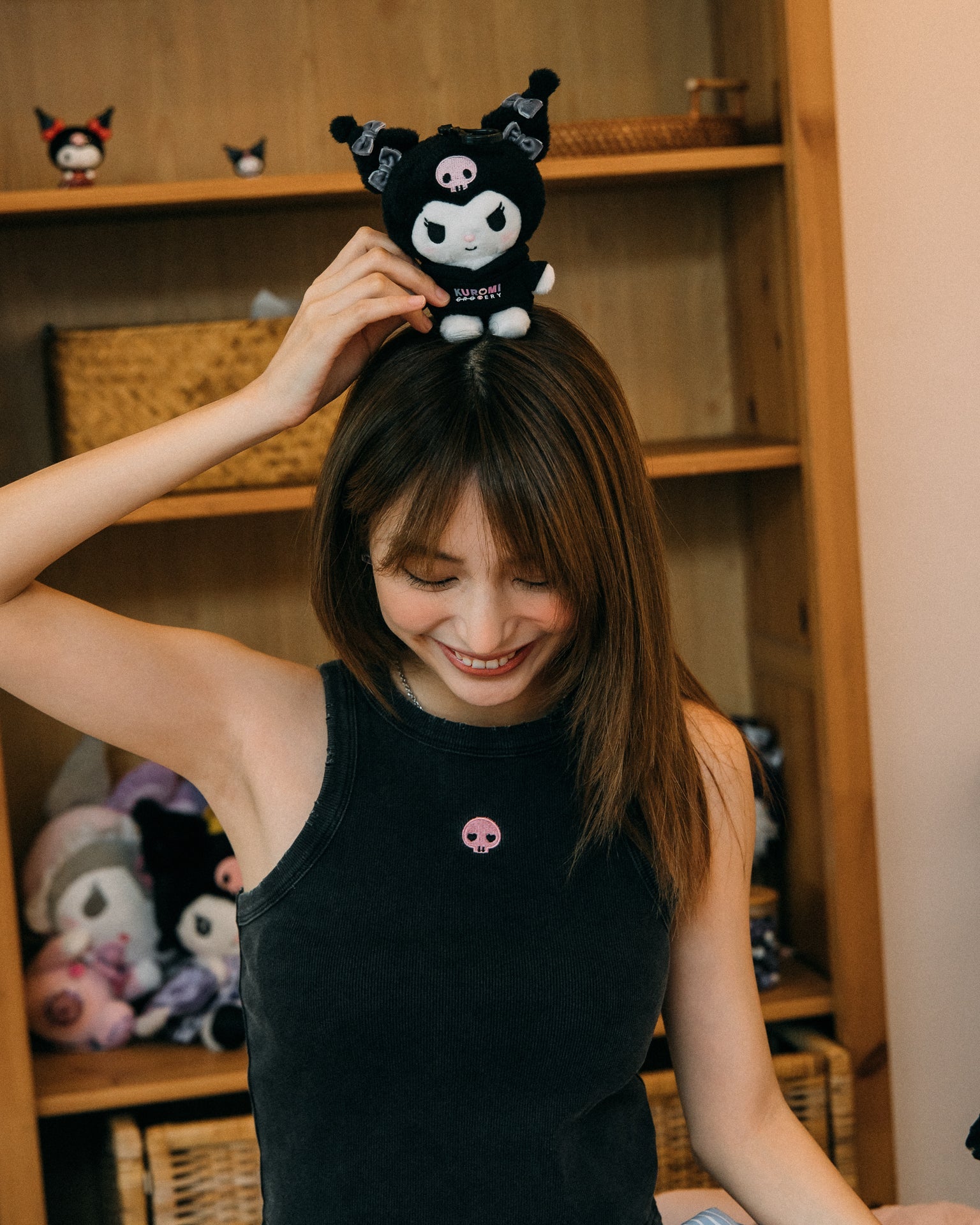 GROCERY | KUROMI GROCERY EXCLUSIVE PLUSH KEYCHAIN/ ORIGINAL - GROGROCERY