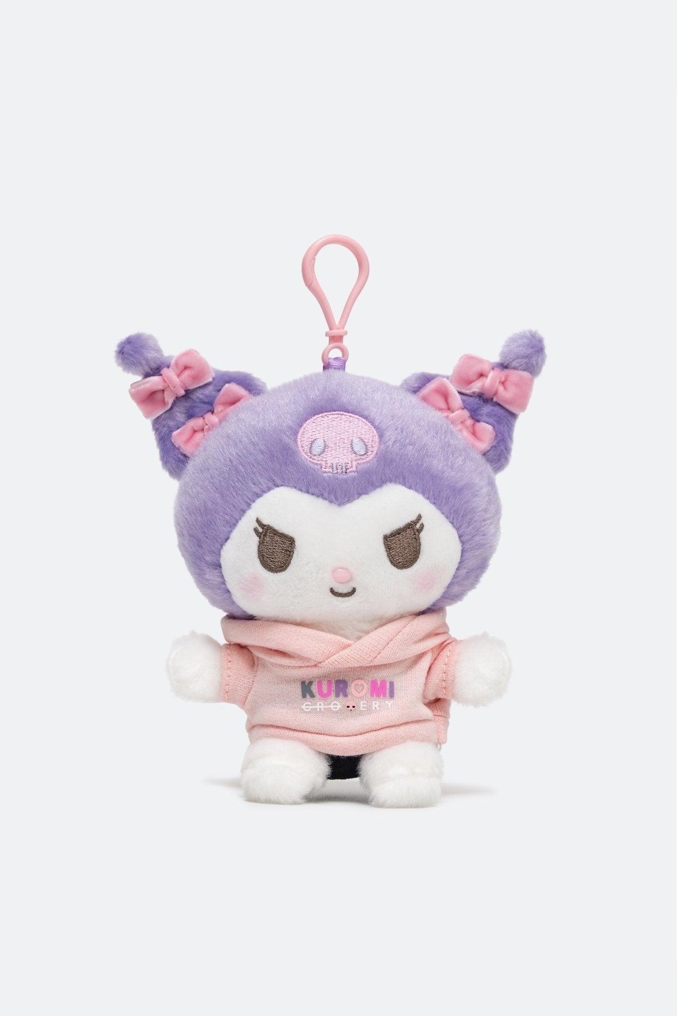 GROCERY | KUROMI GROCERY EXCLUSIVE PLUSH KEYCHAIN/ PINK - GROGROCERY