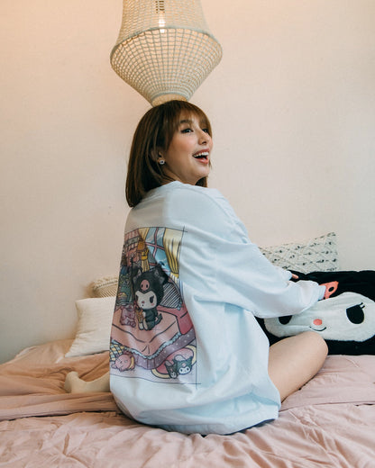 GROCERY | KUROMI MY BEDROOM LONG TOP/ WHITE - GROGROCERY