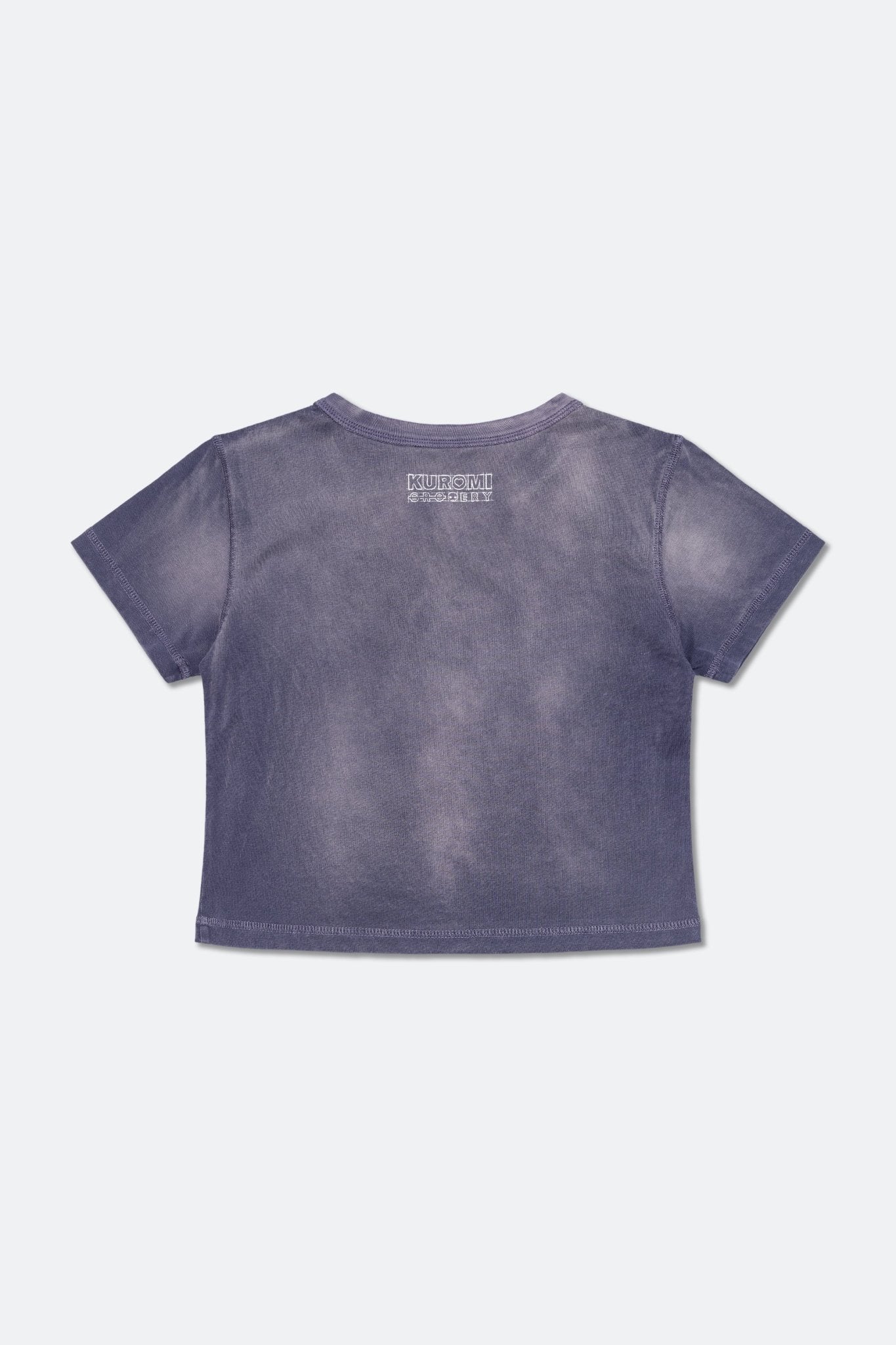 GROCERY | KUROMI REVERSE WASHED BABY TEE/ WASHED PURPLE - GROGROCERY