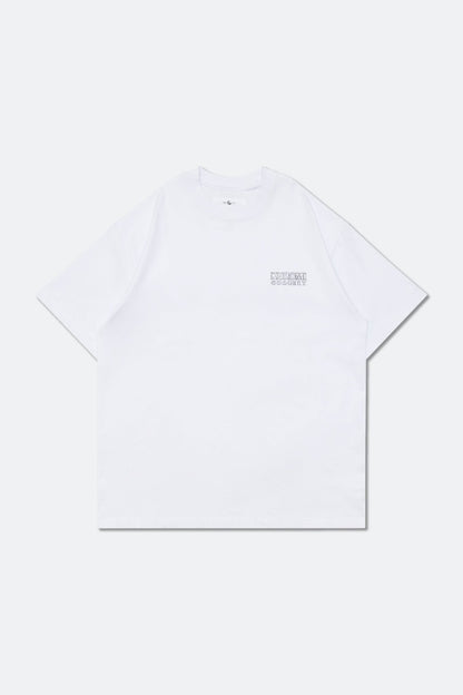 GROCERY | KUROMI SKETCH LOGO INVOICE TEE/ WHITE - GROGROCERY