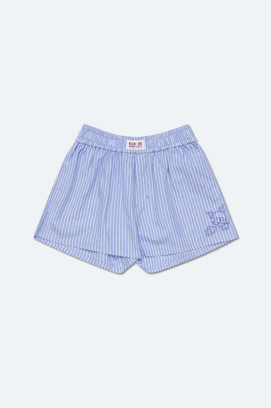 ⁠GROCERY | KUROMI STRIPE BOXER SHORTS/ BLUE - GROGROCERY