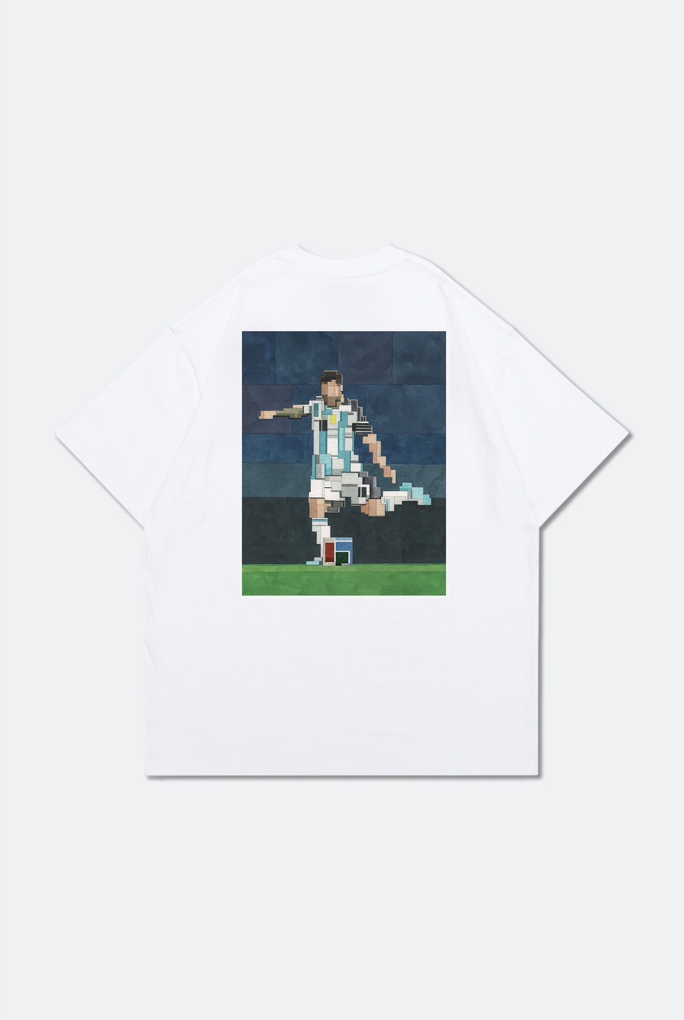 GROCERY LAST DANCE OF THE GOAT GRAPHIC TEE BY ADAM LISTER/ WHITE - GROGROCERY