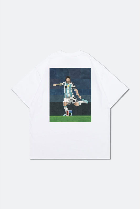 GROCERY LAST DANCE OF THE GOAT GRAPHIC TEE BY ADAM LISTER/ WHITE - GROGROCERY