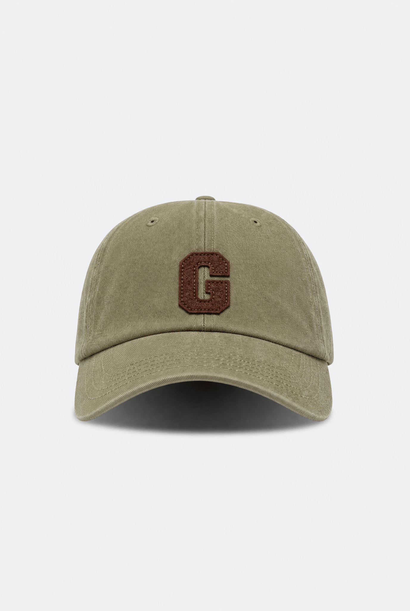 GROCERY LIGHT WASHED G LOGO CAP/ SAND - GROGROCERY