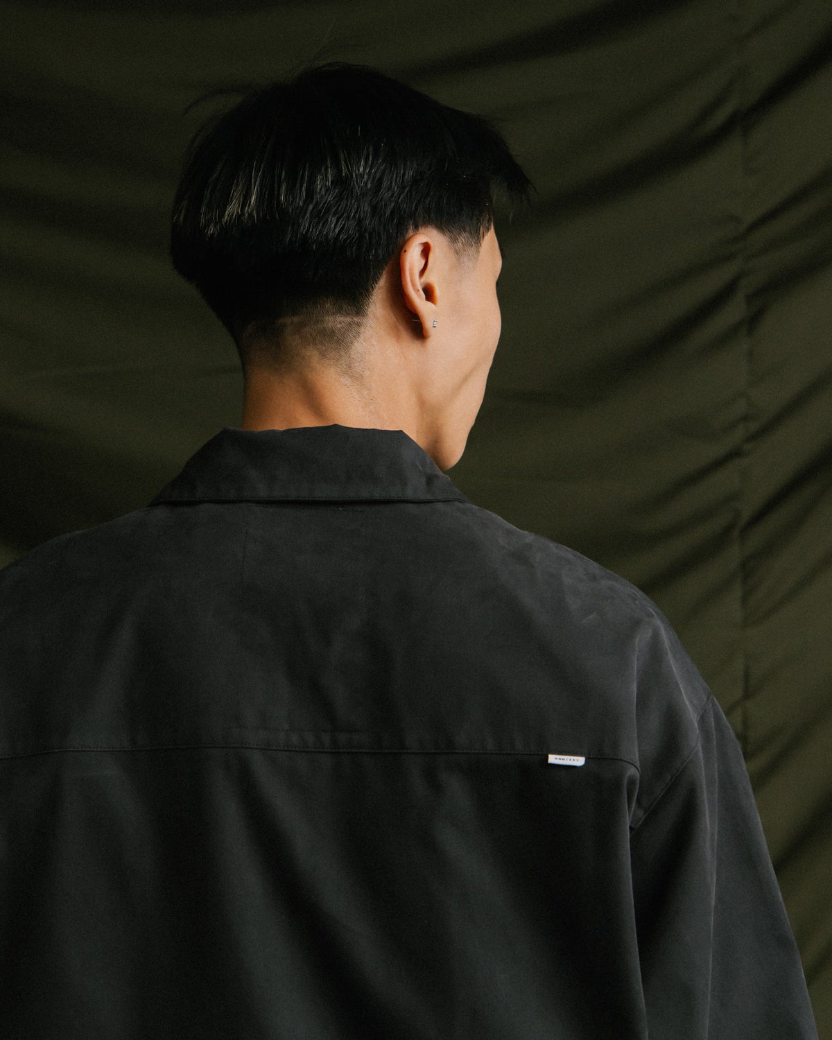 GROCERY LOGO BI-SWING JACKET/ BLACK - GROGROCERY