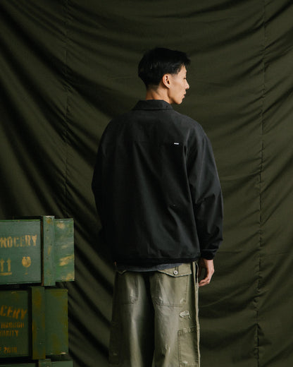 GROCERY LOGO BI-SWING JACKET/ BLACK - GROGROCERY