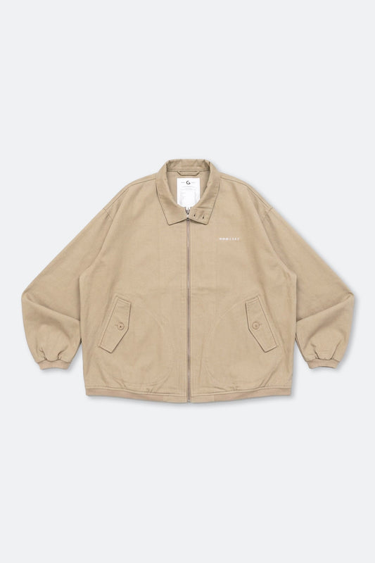 GROCERY LOGO BI-SWING JACKET/ KHAKI - GROGROCERY