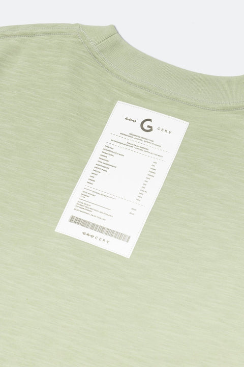 GROCERY LT - 006 INVOICE LONG TOP/ DUSTY GREEN - GROGROCERY