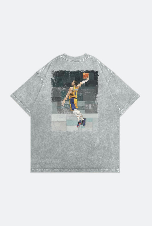 GROCERY LUKA MAGIC WASHED TEE BY ADAM LISTER/ GREY - GROGROCERY