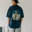 GROCERY MAMBA MENTALITY WASHED TEE BY ADAM LISTER/ NAVY - GROGROCERY