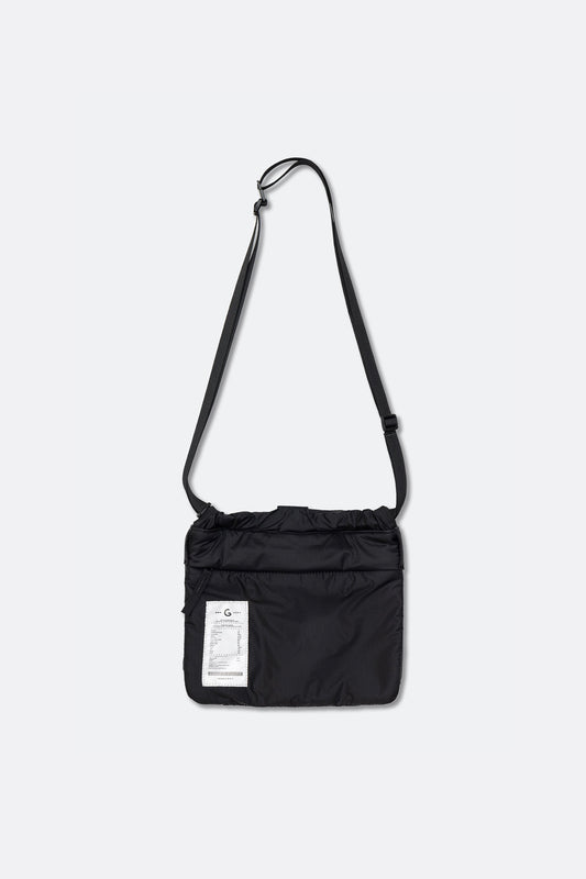 GROCERY BG-002 PADDED NYLON SHOULDER BAG/ BLACK