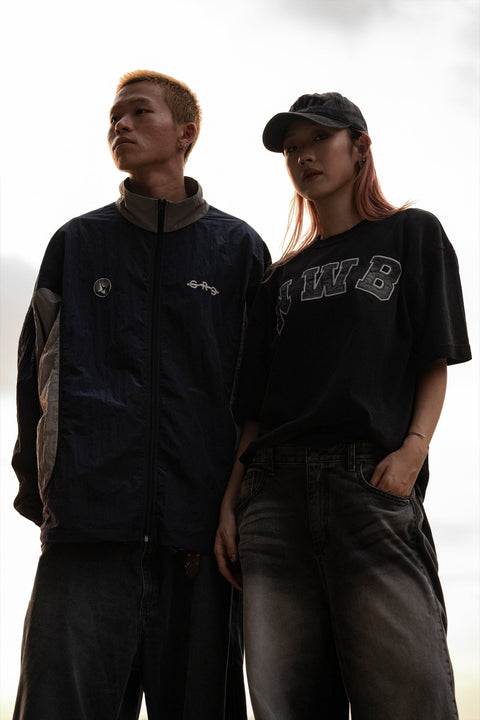 GROCERY NOWHERE BOYS SPECIAL EDITION WINDBREAKER/ NAVY - GROGROCERY