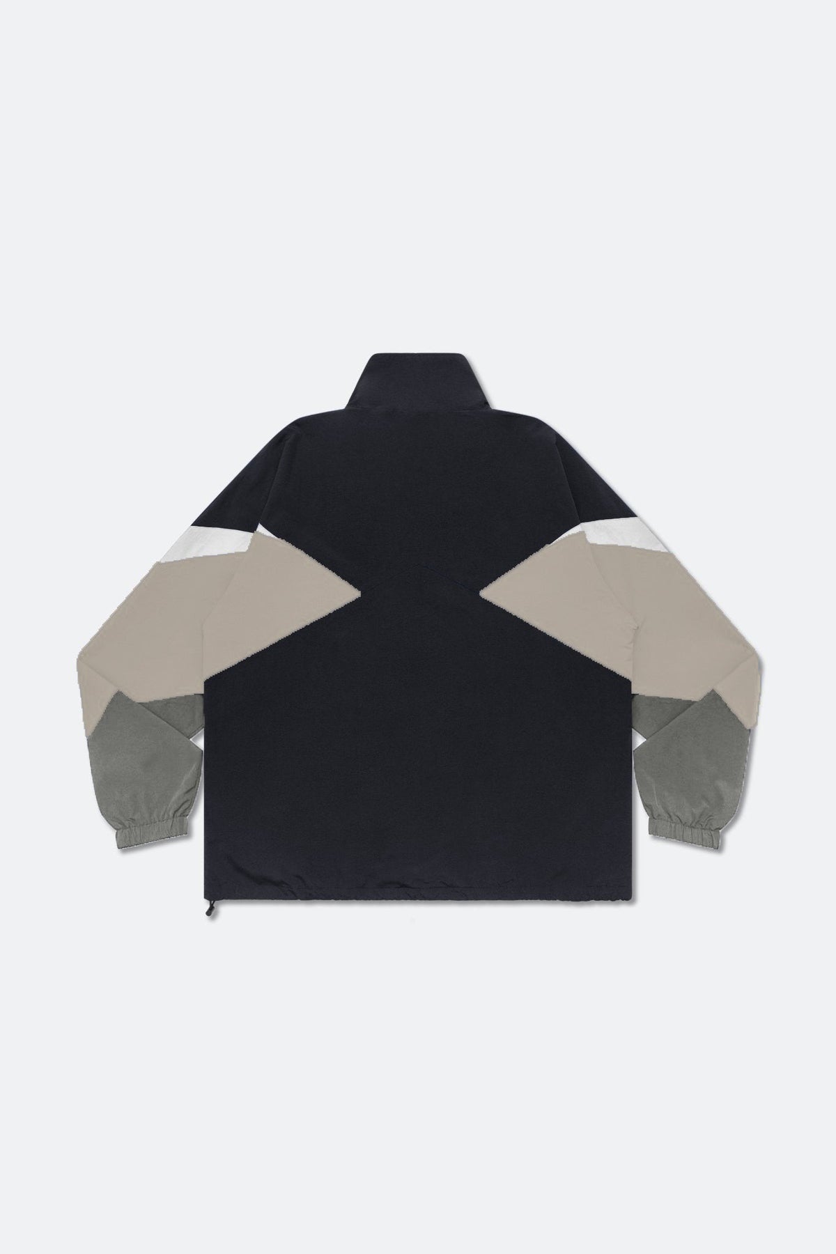 GROCERY NYLON PANEL HALF ZIP WINDBREAKER/ SAND - GROGROCERY