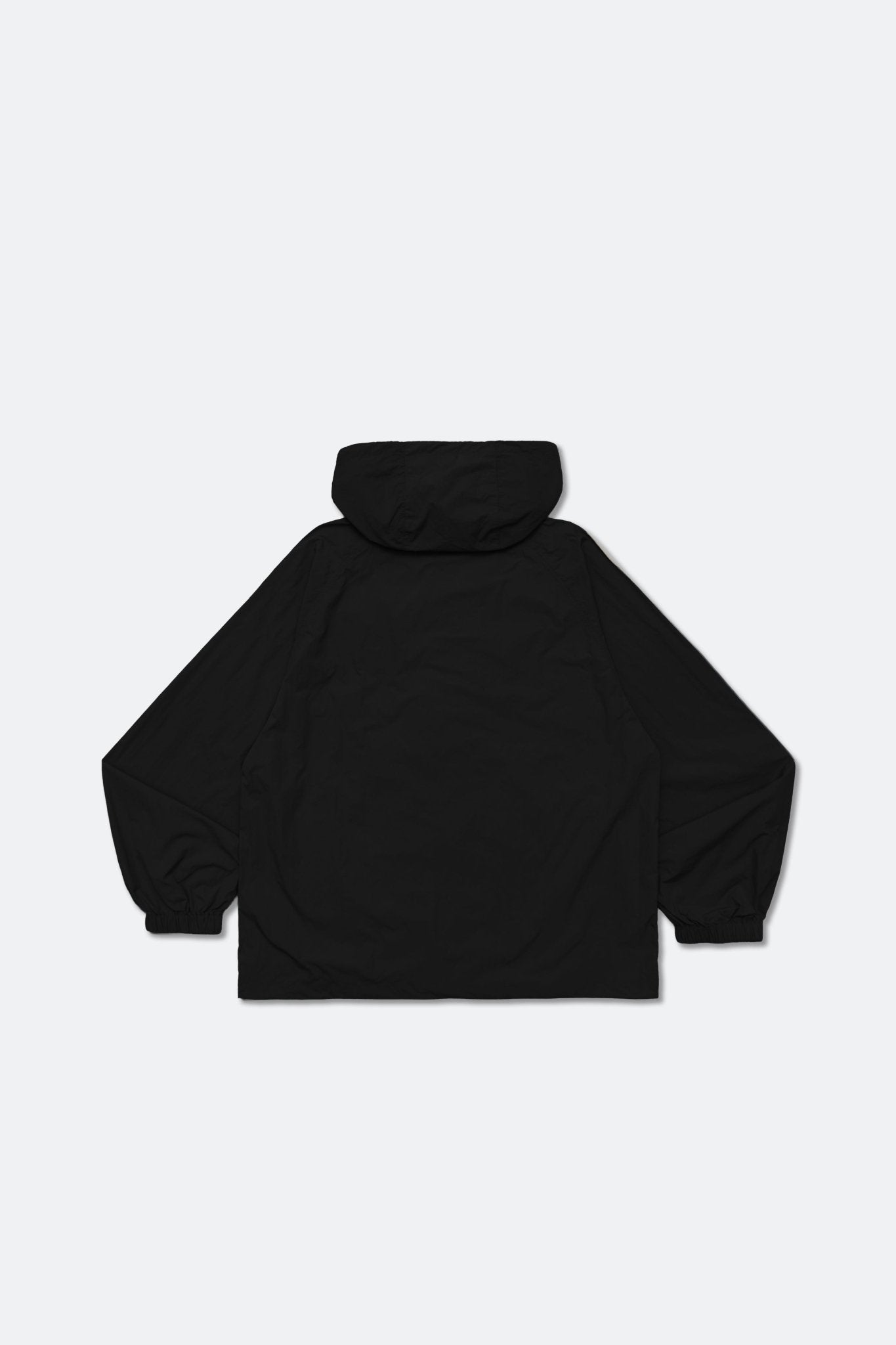 GROCERY PACKABLE NYLON WINDBREAKER/ BLACK - GROGROCERY