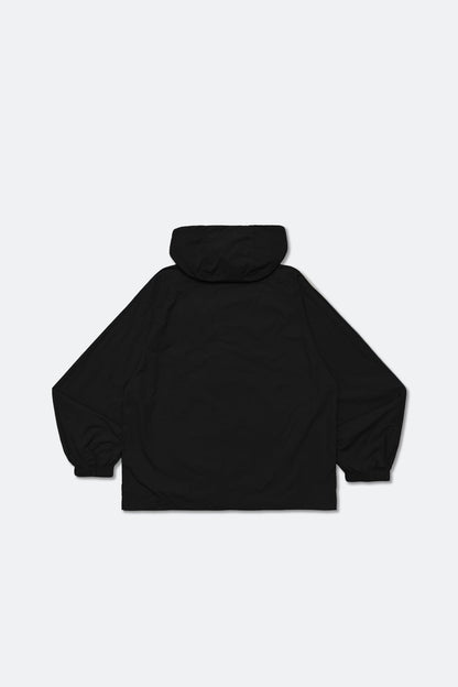 GROCERY PACKABLE NYLON WINDBREAKER/ BLACK - GROGROCERY