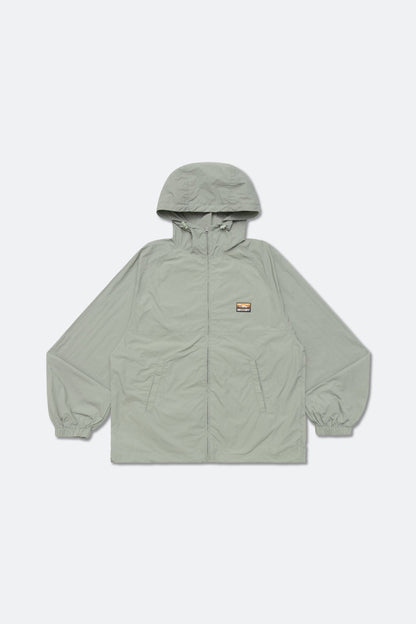 GROCERY PACKABLE NYLON WINDBREAKER/ GREIGE - GROGROCERY