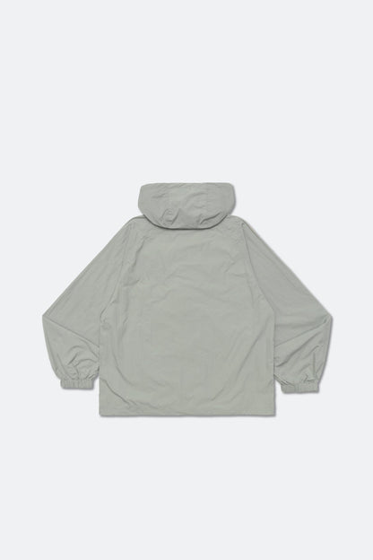 GROCERY PACKABLE NYLON WINDBREAKER/ GREIGE - GROGROCERY