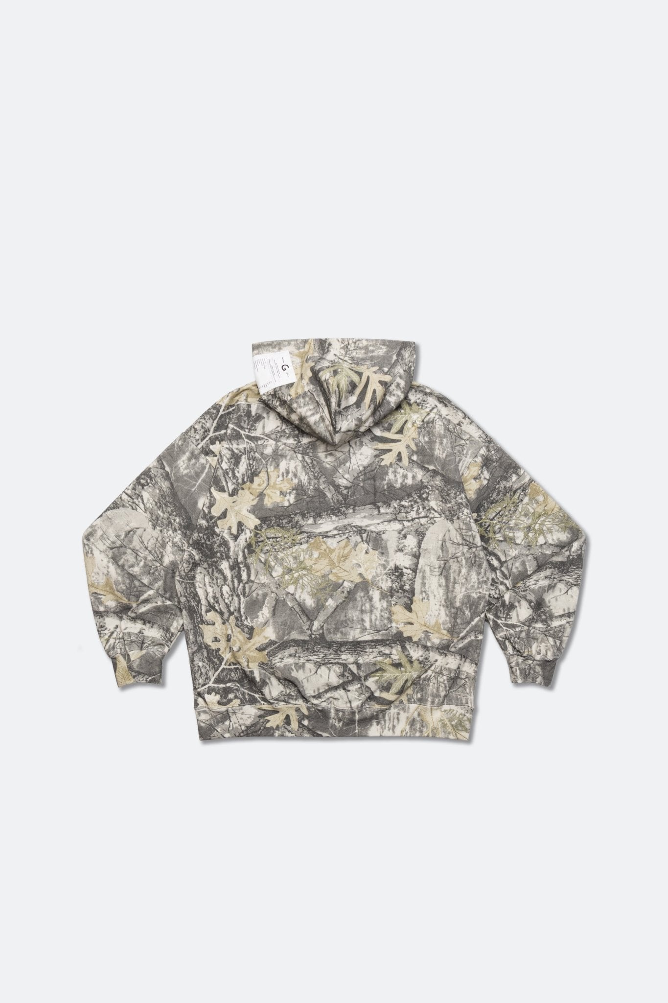 GROCERY PATCH LOGO ZIP UP HOODIE/ REAL TREE CAMO - GROGROCERY