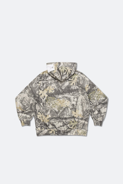 GROCERY PATCH LOGO ZIP UP HOODIE/ REAL TREE CAMO - GROGROCERY