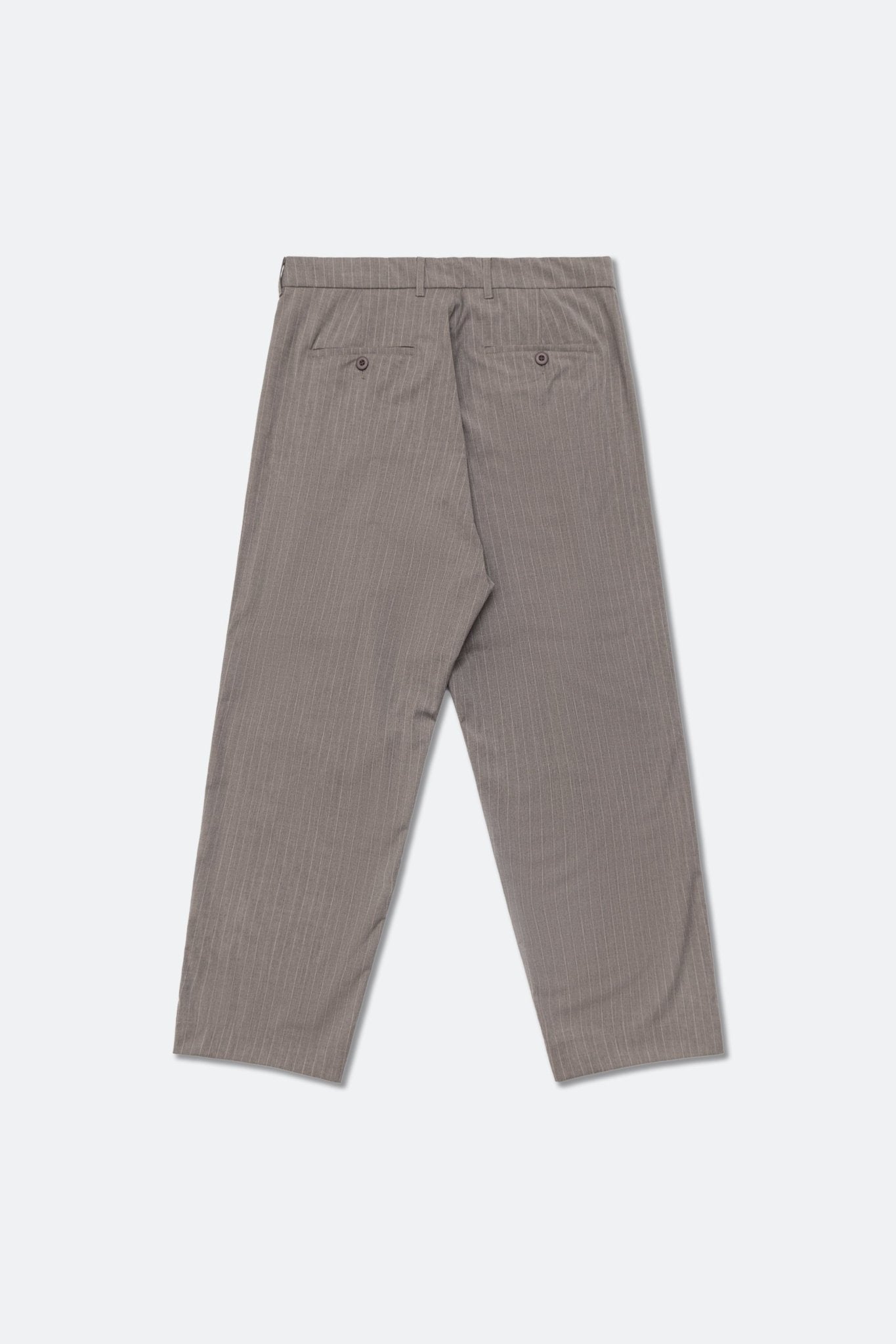 GROCERY PLEATED STRIPE COMFY EVERYDAY PANTS/ ROYAL BEIGE - GROGROCERY