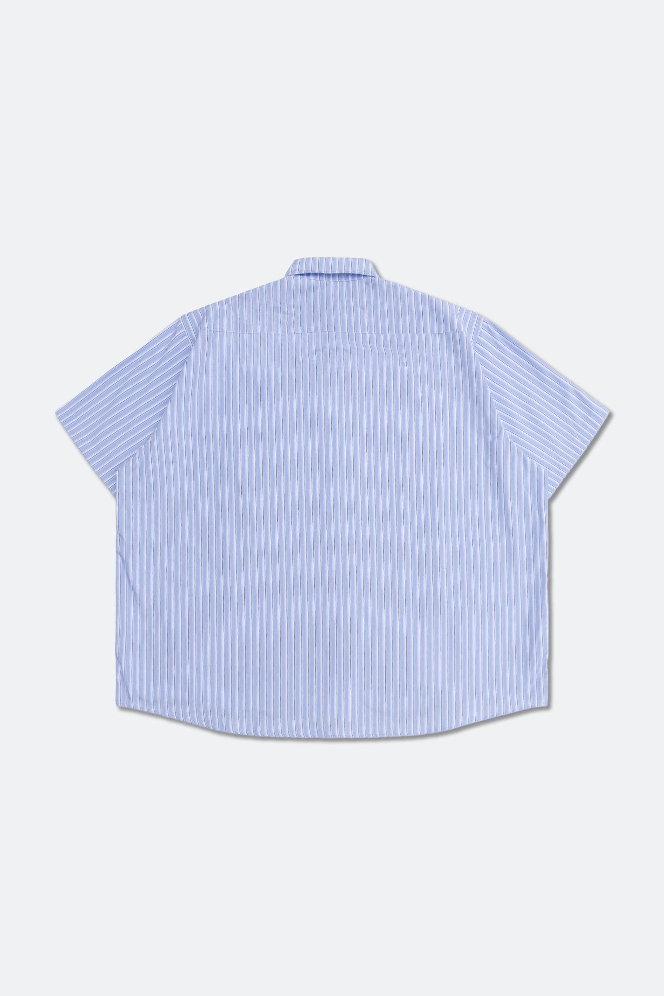 GROCERY POCKET SHORT SLEEVE MULTI STRIPE SHIRT/ BLUE - GROGROCERY
