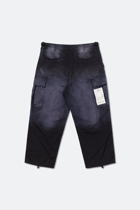 GROCERY PT-010 WASHED WIDE CARGO/ FADED BLACK - GROGROCERY