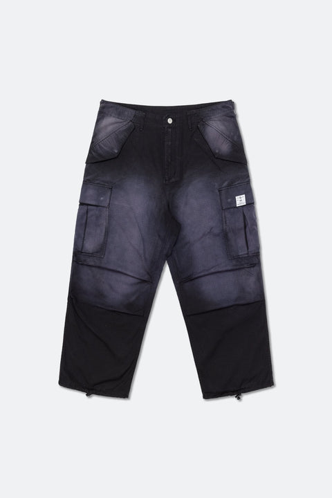 GROCERY PT-010 WASHED WIDE CARGO/ FADED BLACK - GROGROCERY