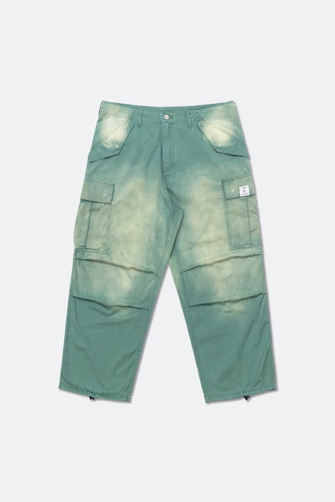 GROCERY PT-010 WASHED WIDE CARGO/ FADED GREEN - GROGROCERY