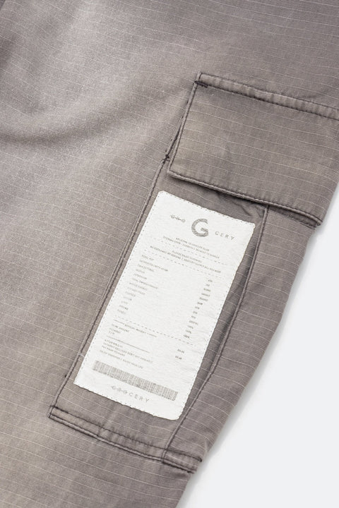 GROCERY PT-010 WASHED WIDE CARGO/ FADED GREY - GROGROCERY