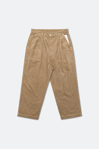GROCERY RELAXED CORDUROY WIDE PANTS/ BEIGE - GROGROCERY