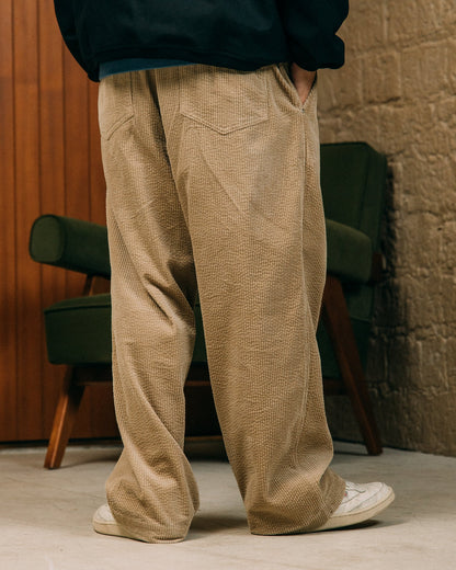 GROCERY RELAXED CORDUROY WIDE PANTS/ BEIGE - GROGROCERY