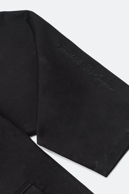 GROCERY RELAXED FIT EASY BLAZER/ BLACK - GROGROCERY