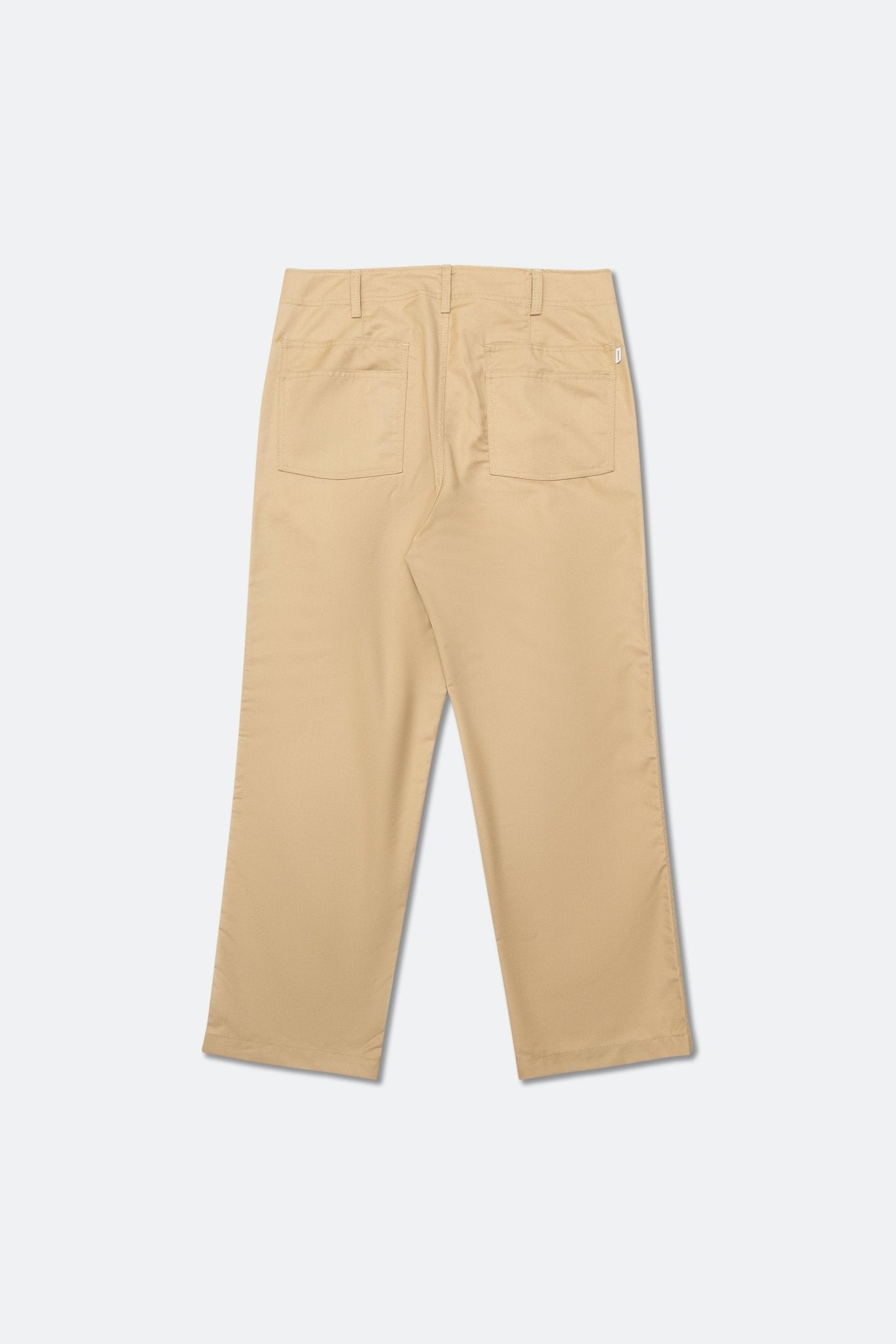 GROCERY RELAXED FIT WIDE CHINO PANTS/ BEIGE - GROGROCERY