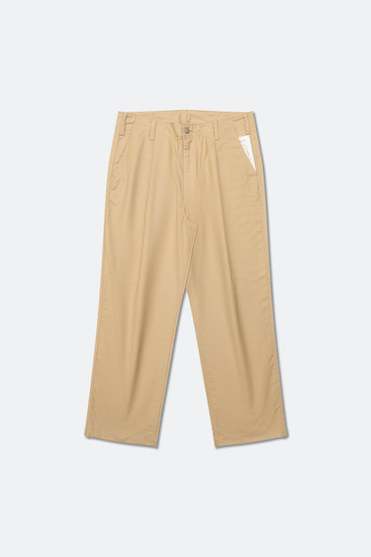 GROCERY RELAXED FIT WIDE CHINO PANTS/ BEIGE - GROGROCERY