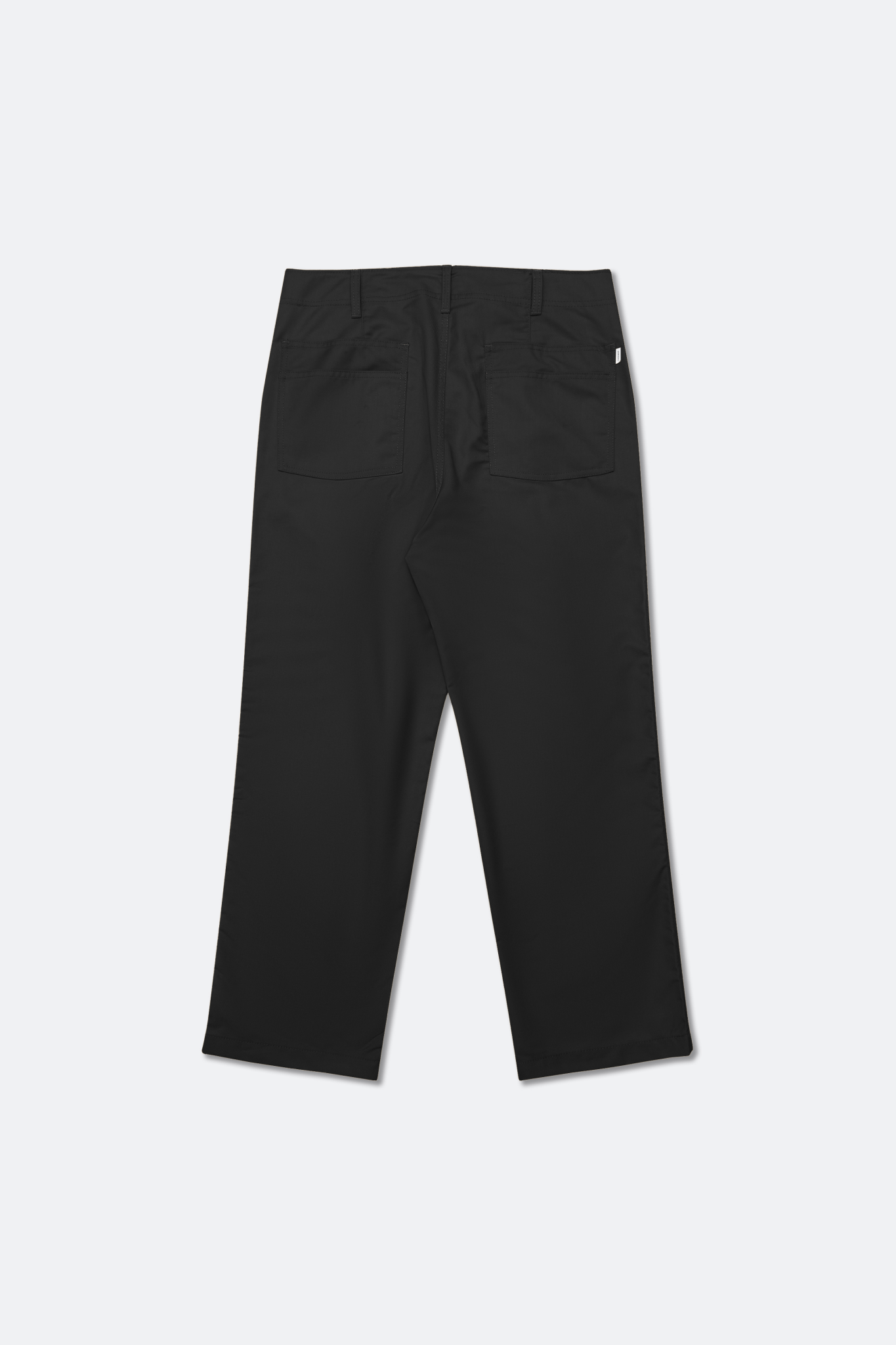 GROCERY RELAXED FIT WIDE CHINO PANTS/ BLACK - GROGROCERY