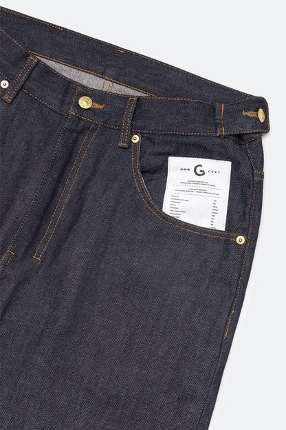GROCERY RELAXED STRAIGHT FIT RAW DENIM JEANS/ INDIGO - GROGROCERY