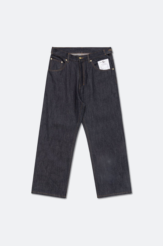 GROCERY RELAXED STRAIGHT FIT RAW DENIM JEANS/ INDIGO - GROGROCERY