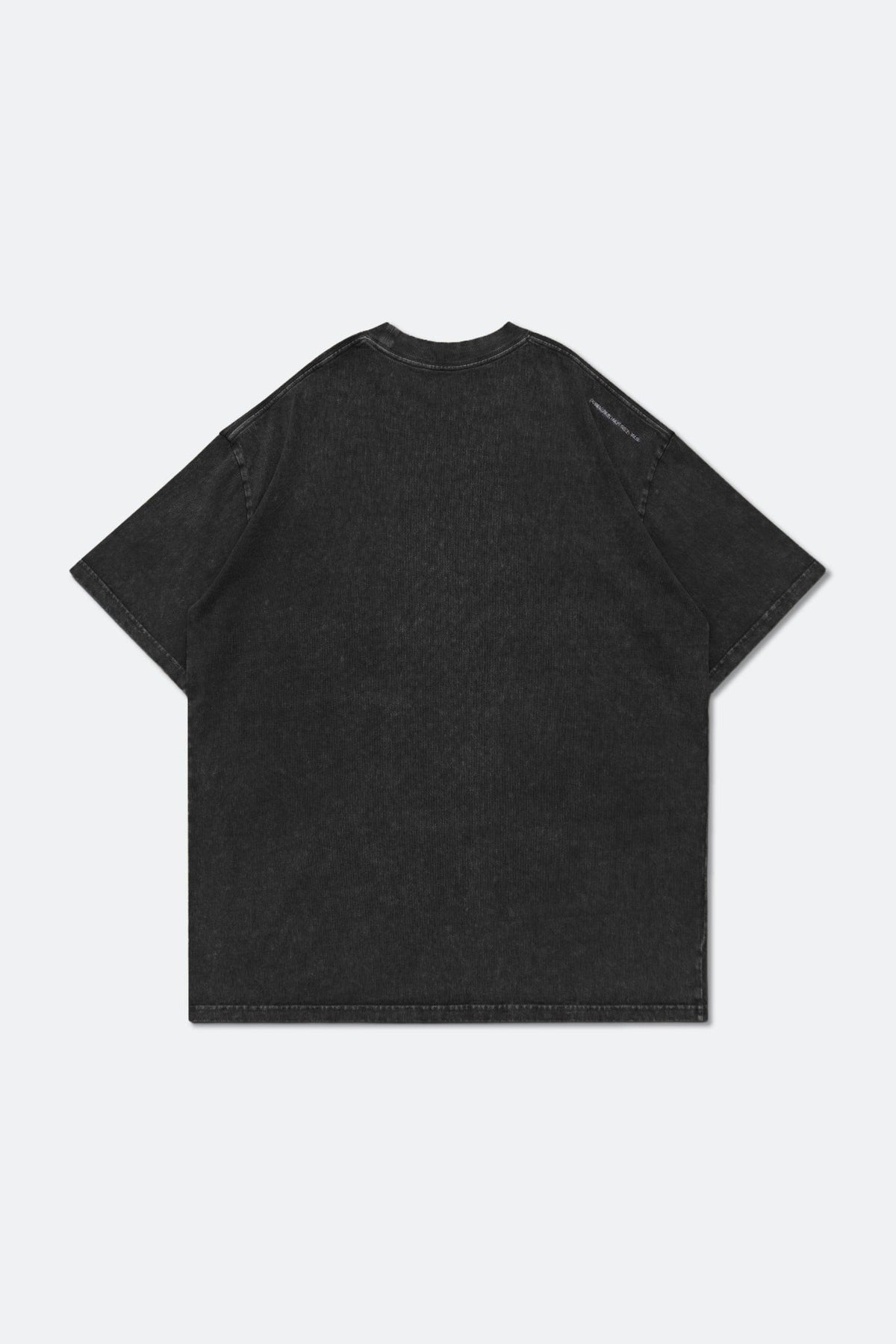 GROCERY SMALL LOGO WASHED TEE/ CHARCOAL - GROGROCERY