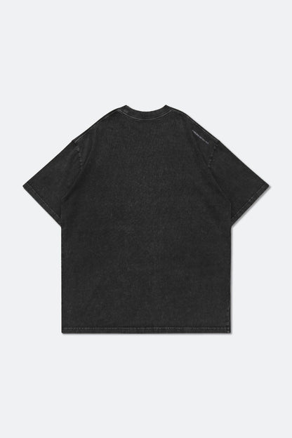 GROCERY SMALL LOGO WASHED TEE/ CHARCOAL - GROGROCERY