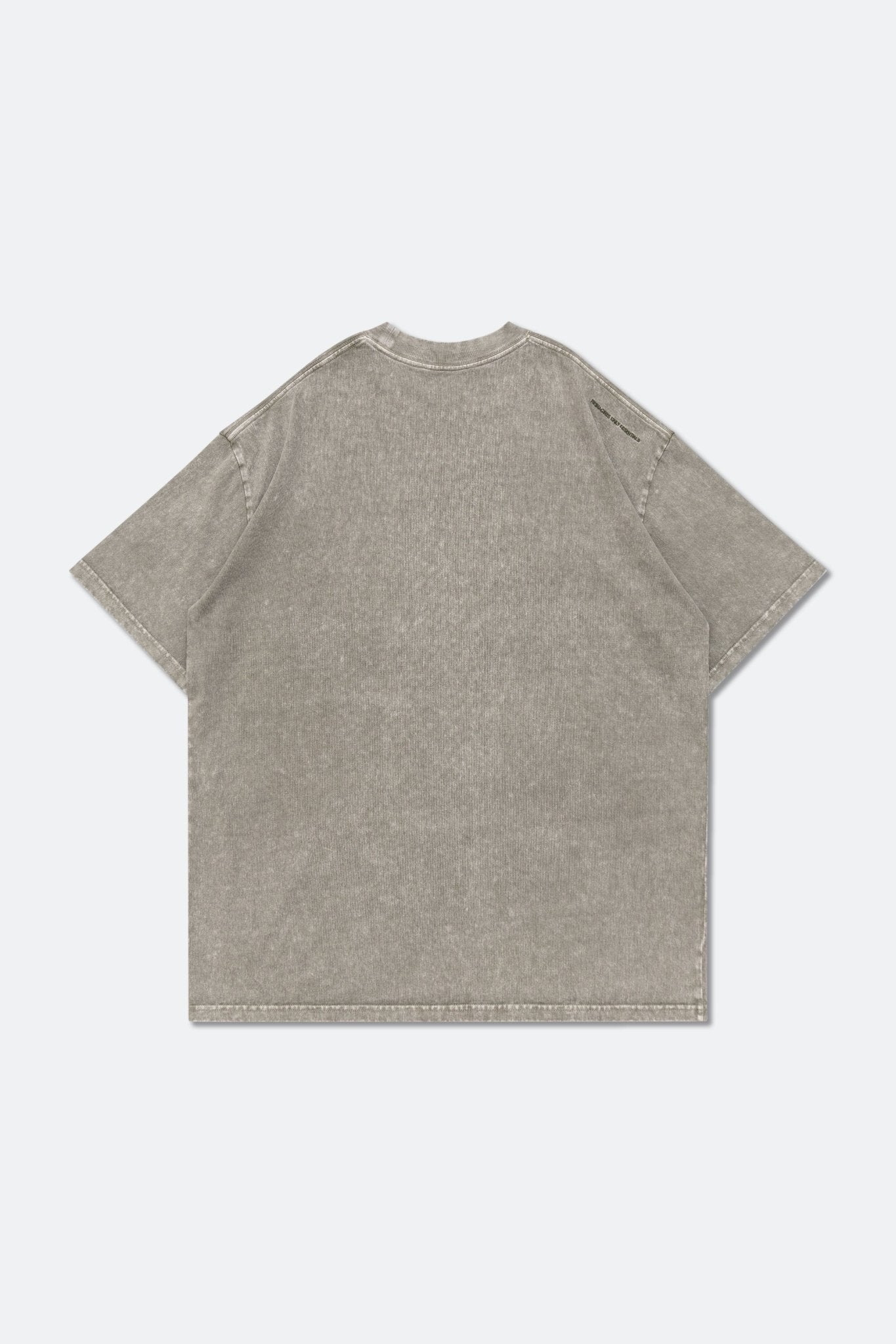 GROCERY SMALL LOGO WASHED TEE/ GREY OLIVE - GROGROCERY