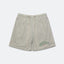GROCERY SP - 014 COLLEGE EMBROIDERY MESH SHORTS/ LIGHT GRAY - GROGROCERY
