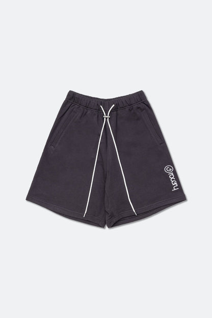 GROCERY SP - 015 EMBROIDERY LOGO SWEAT SHORTS/ CHARCOAL - GROGROCERY
