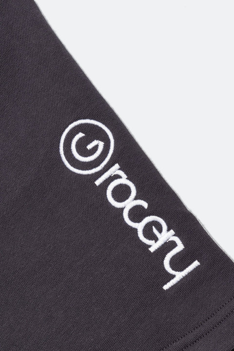 GROCERY SP - 015 EMBROIDERY LOGO SWEAT SHORTS/ CHARCOAL - GROGROCERY