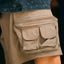 GROCERY SP - 017 NYLON MULTI POCKET SHORTS/ KHAKI - GROGROCERY