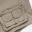 GROCERY SP - 017 NYLON MULTI POCKET SHORTS/ KHAKI - GROGROCERY