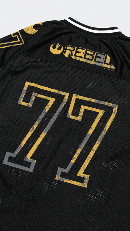 GROCERY STAR WARS VINTAGE JEDI AMERICAN FOOTBALL JERSEY/ BLACK - GROGROCERY