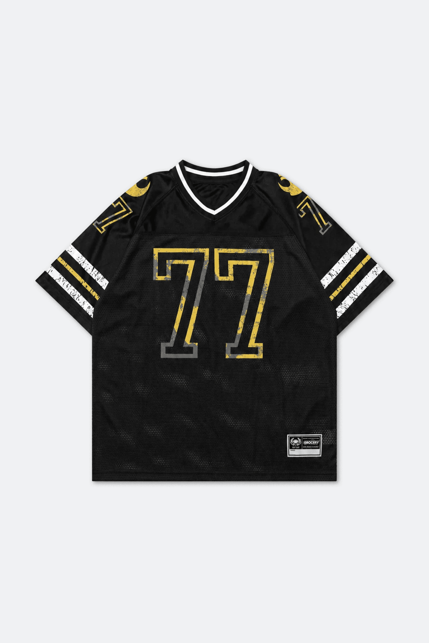 GROCERY STAR WARS VINTAGE JEDI AMERICAN FOOTBALL JERSEY/ BLACK - GROGROCERY