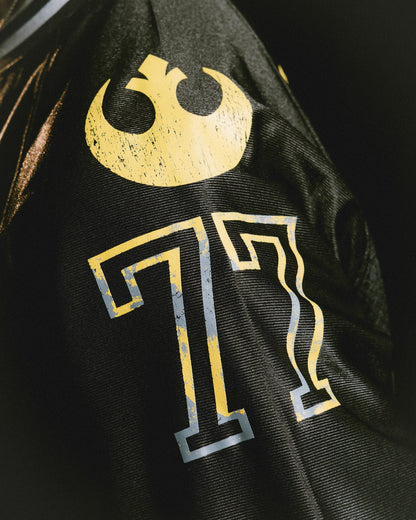 GROCERY STAR WARS VINTAGE JEDI AMERICAN FOOTBALL JERSEY/ BLACK - GROGROCERY